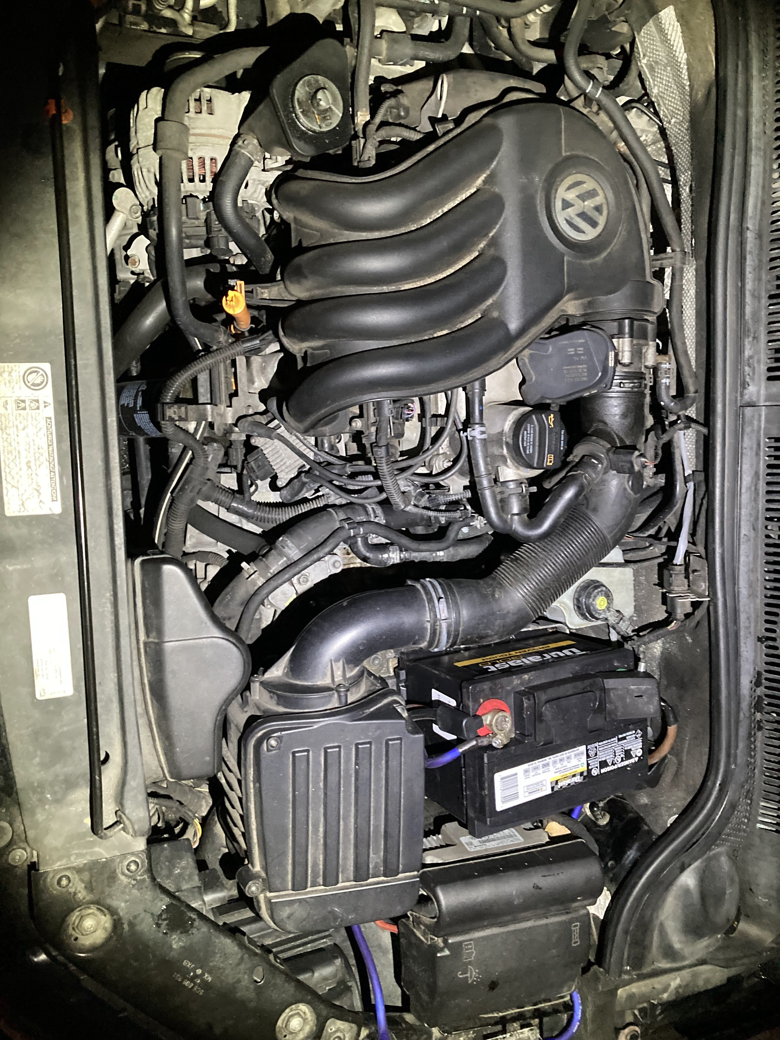 Before Intake Upgrade