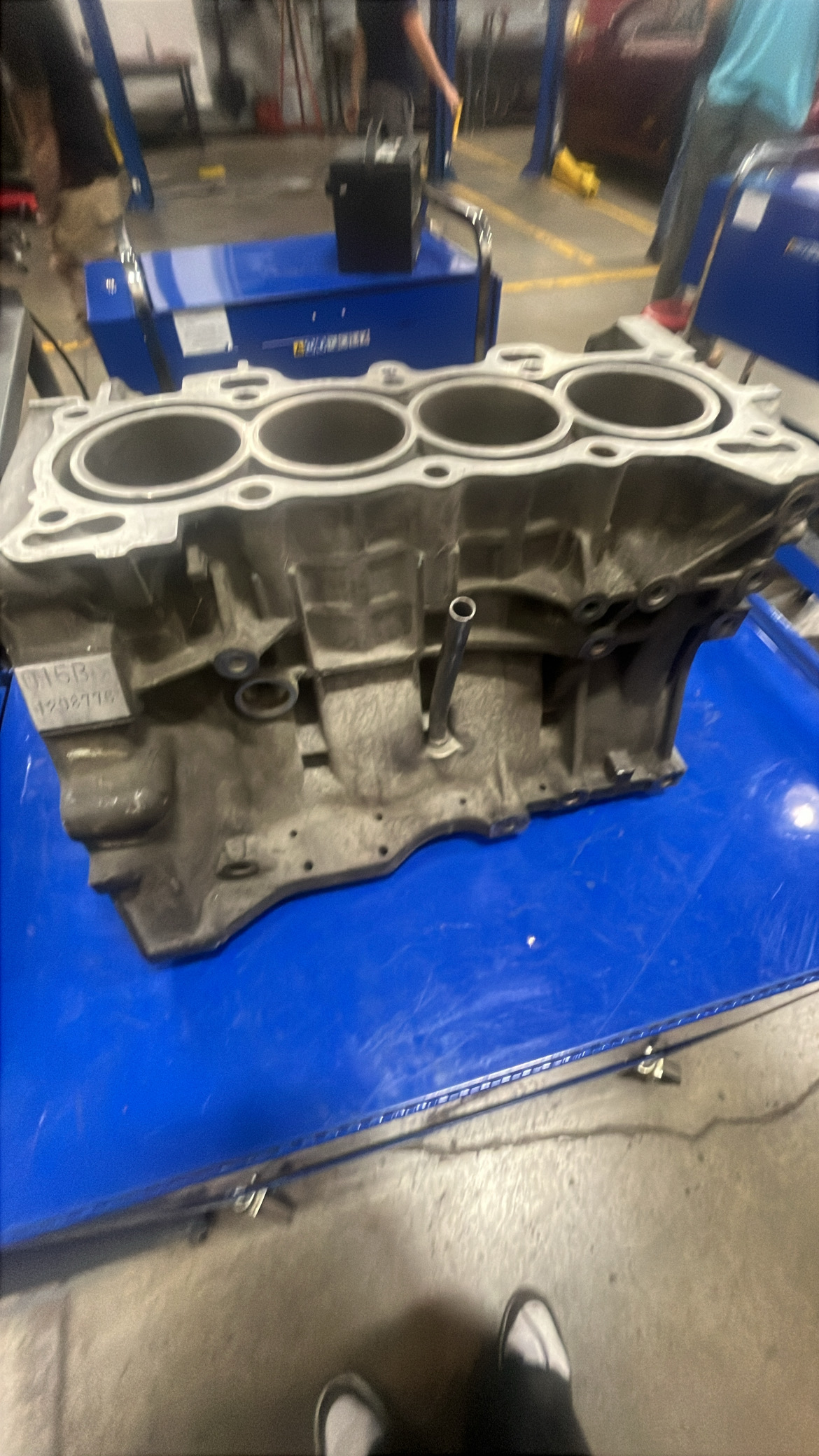 Engine Block Work at JCTC
